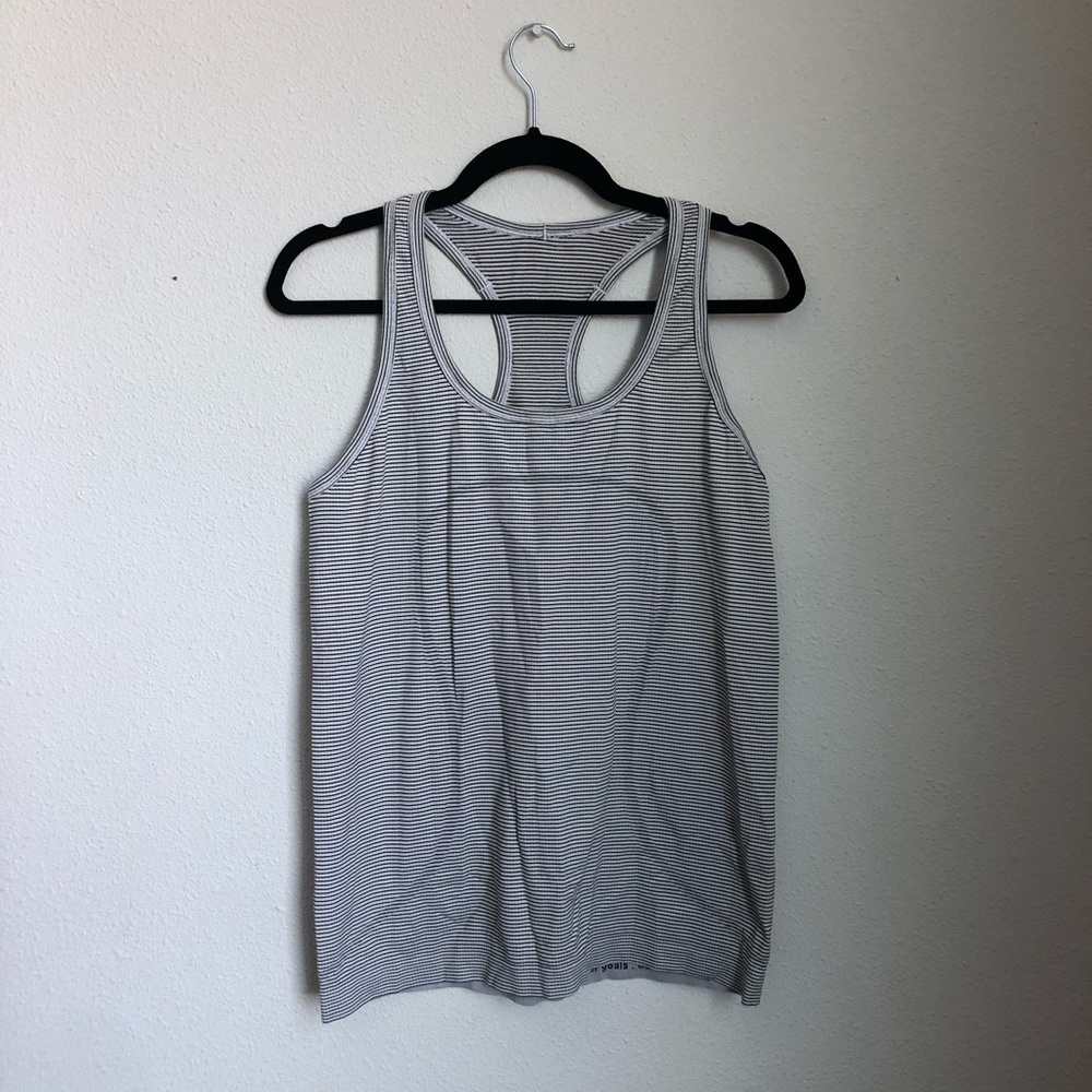 lululemon striped tank top
